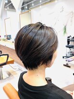 マイティー(Mighty)&nbsp;【前髪なしかきあげスタイル】大人ショートボブ