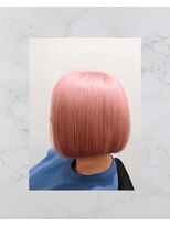 ハク ヘアー(haku hair)&nbsp;ペールピンクボブ