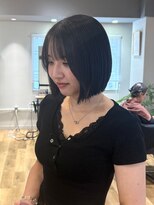 ルーク バイ ヘアーポケット(Luke by hair pocket) 切りっぱなしボブ
