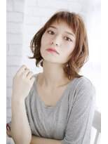 ベルベヘアー(VELVET HAIR)&nbsp;オン眉無造作ボブ