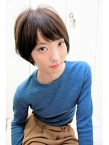 ルークス 中央林間(LOOOKS)&nbsp;オフィスヘア×ショート×ツヤブラウン