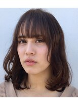 ビースティドレッシング(BEASTIE DRESSING)&nbsp;【BEASTIE DRESSING】ロングボブ×ミルクティーベージュ ver2