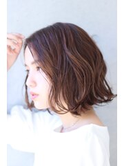 【西葛西&-HAIR】透け感のある柔らか外ハネボブ