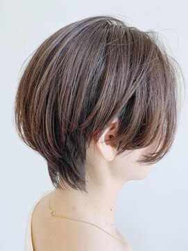 アッシュ 池袋店(Ash) ピアスが似合うショートボブ　　＃池袋駅