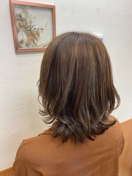 バディー ヘアー(Buddy Hair) ♪大人っぽミントラテハイライトカラー♪