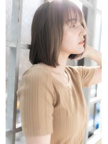 【Heil】 ボブショート/ホワイトミルクティー/大人かわいい/池袋