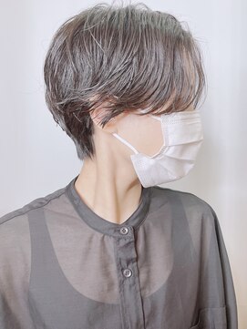 モリオフロムロンドン 原宿本店(morio from London) 【morio 原宿】ハンサムショート　ニュアンスパーマ　毛先パーマ