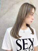 ロンドネートゥル 新潟(Lond naitre)&nbsp;韓国前髪ナチュラルストレートハイライト
