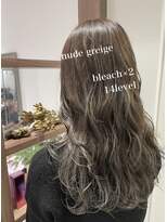 レム 綱島店(REM)&nbsp;グレイヘア/ヌードグレージュ