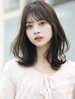 レイリー 原宿 表参道(Rayreee)&nbsp;くびレイヤーエモージュイメチェンハッシュカットフルバング