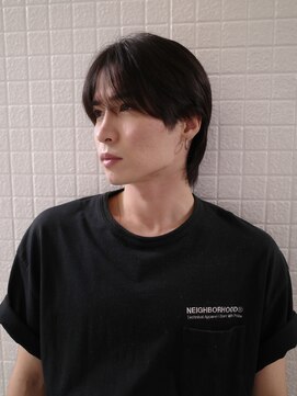 ヨー(Yoh-) 【シースルーマッシュ/阿部達哉】メンズカット/ニュアンスパーマ