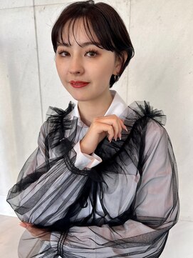 トリコ ショップアンドヘアサロン(tricot shop hair salon) 小顔ショートカット/コテ巻き