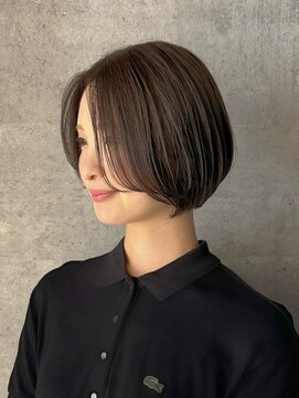 ヘアサロン コレハ(hair salon CoReha) 【丸みショートボブ×グレージュ】高橋