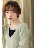 ■カーキベージュハイライトマッシュパーマ23北浦和20代30代40代