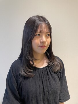サラ ビューティー サイト 古賀店(SARA Beauty Sight) 10代20代30代/顔周りレイヤー/ダークカラー/艶髪