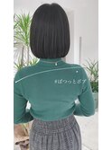 似合わせカット9ぱつっとボブ