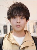 シャドウパーマ シャドウマッシュ マッシュパーマ