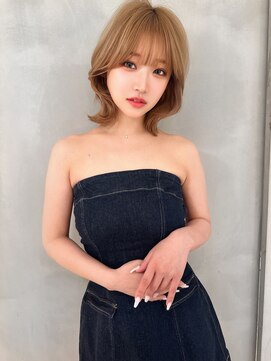 ロンド ロビン 栄(Lond robin) 韓国/前髪/縮毛矯正/レイヤー/ショートボブ