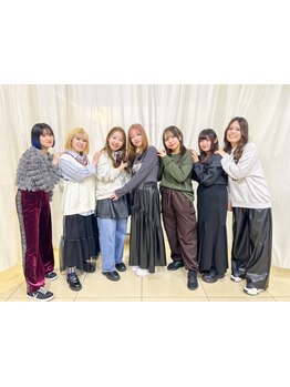 女性スタイリスト多数サロン[eMu]♪希望に添ったスタイルのご提供で、自分史上１番可愛いくなれる！