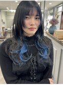 インナーブルーグラデーション