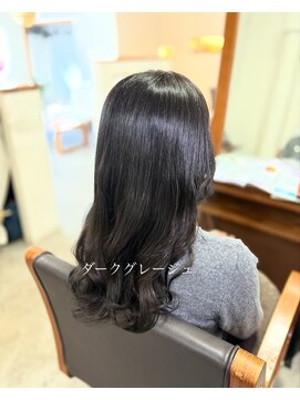 エフフォーユアヘアー(F for your hair) 暗くても透明感 ダークグレージュ