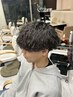 【指名限定】カット＋波巻きパーマ+クリームパームor処理剤