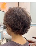 究極くせ毛ショートカットスタイル