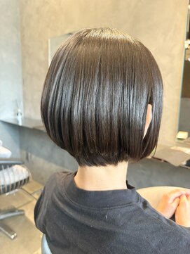 ユウシヘアー(Yushi Hair) 髪質改善トリートメントショートボブ