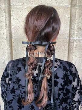 ラヴィズム 名駅店(LUVISM) ◎韓国ヘアー顔周りレイヤーおくれ毛前名駅名古屋駅前髪質改善