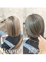 ファン 竹ノ塚店(F.U.N) 白髪ぼかし(インナーカラー)白髪キレイにマイナス10歳