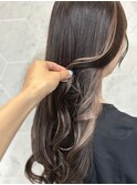 ピアスカラーピンクベージュ