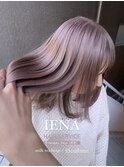 デザインカラーケアブリーチダブルカラーミルクティーベージュ