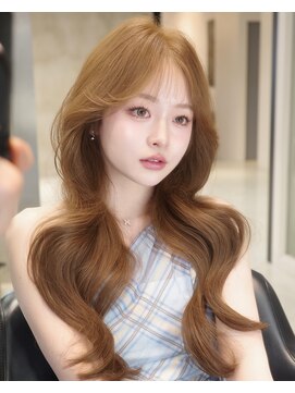 ジュノヘアージャパン 表参道(JUNO HAIR JAPAN) 韓国ヘア レイヤーカット 前髪 顔周りカット 縮毛矯正 イルミナ