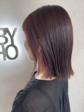 エーバイフー 江坂店(A BY WHO) A BY WHO江坂/パツっとボブ/インナーカラー/ピンクカラー
