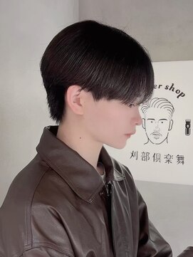 刈部倶楽舞 リバースパーマ × シースルーマッシュ【朝久】