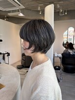 ロエ(loe)&nbsp;柔らか極細ハイライトでおしゃれマッシュショート♪