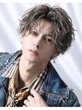 アストラ(ASTRA) MEN’S HAIR/波巻きツイストスパイラル/リバースセンターパート