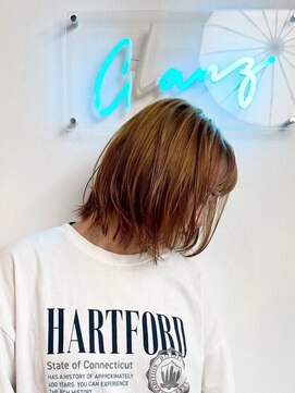 グランツ(GLANZ) GLANZ_黒髪/小顔/オリーブグレー/ココアベージュ