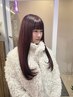 【Stylistおすすめ】カット＋ブリーチなしダブルカラー＋Tr　20000