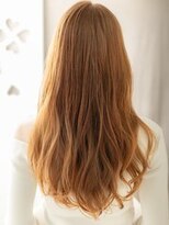 カバーヘアアンドスパ ブリス 浦和(COVER HAIR&SPA bliss)&nbsp;ミルクティーブロンド毛先パーマ金髪フェミニンロング20代30代X