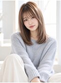 【beat】ワイドバングストレート