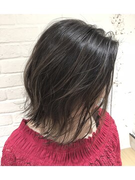 エイト 福岡天神店(EIGHT fukuoka) 【EIGHT福岡】nabe_バレイヤージュ×シルバーコントラスト☆☆