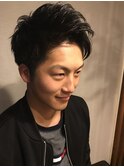 三代目風黒髮アップバンクショート【クレド徒歩1分Fleur松浦】