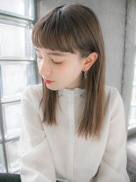 リリアン 青山(relian) オン眉×切りっぱなし オシャレ女子☆