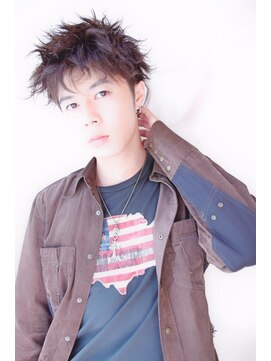 ブーケ(BOUQUET) フェザーマッシュ・サイドパートショート・ワイルドアップバング