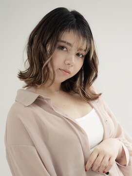 エンタク 新宿三丁目店(enntaku) 小顔ヘア◎コンパクト外ハネミディアム