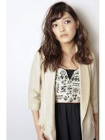 ナンバー ユアイロ 川崎(N° uairo)&nbsp;30代40代小顔ふんわりくびれ無造作カールひし形Cカーブセミディ