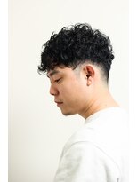 レンゲン(LENGEN)&nbsp;七三オールバックかき上げヘアコンマヘア１１８