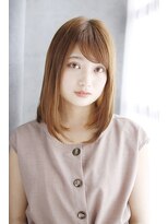 シュシュット(chouchoute)&nbsp;吉祥寺3分/かきあげ髪質改善マロンベージュ美髪Aラインボブ/093