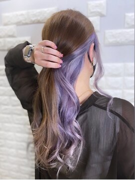 シェルティ フィエル(Shelltie Fiel) ラベンダー★インナーカラー【錦糸町/シールエクステ】